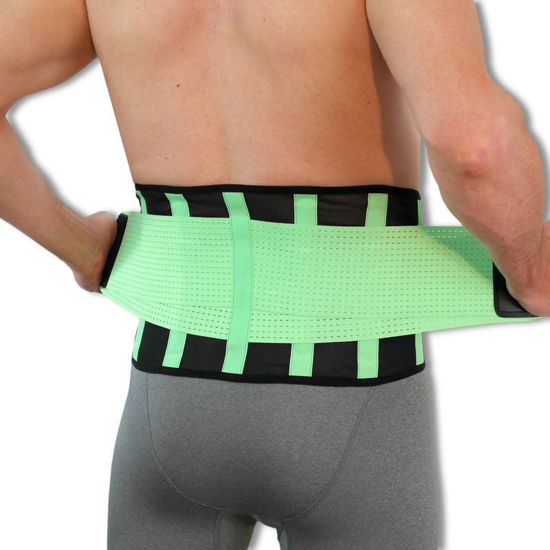 NeoPhysio Advanced Breathable Lower Back Support Belt, Great for Active People - Medium Medium = 27" to 32" - BeesActive Australia