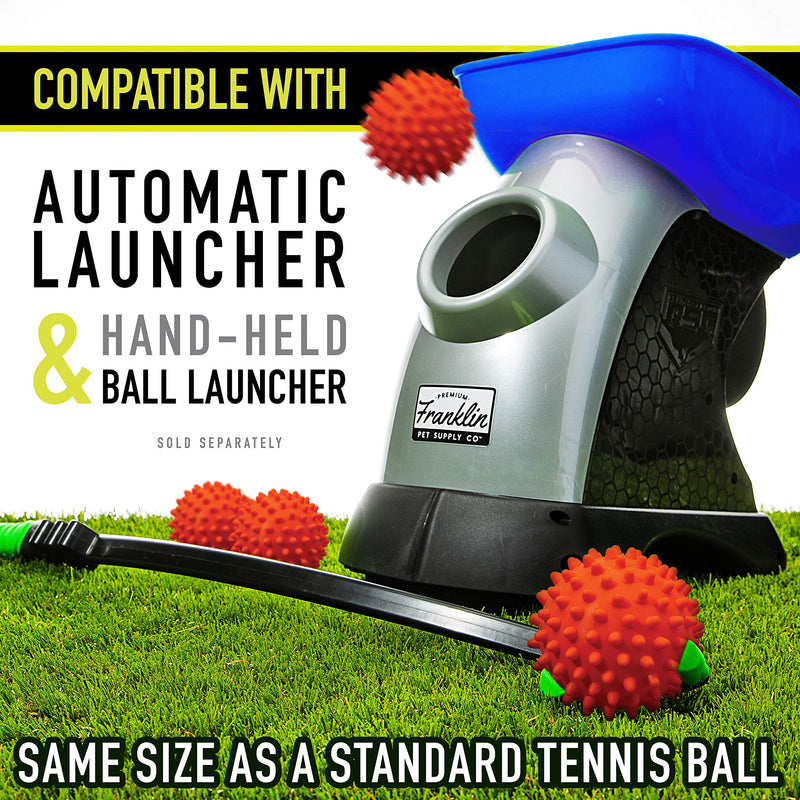 Franklin Sports Ready Set Fetch All Weather Ball - Launcher Ball - Slobber and Water Resistant - BeesActive Australia