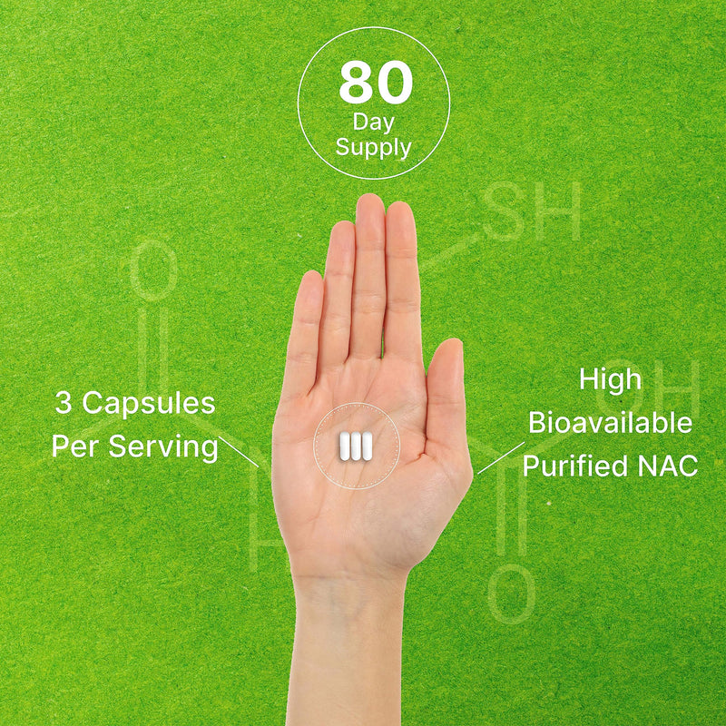 NAC Supplement 1,000mg Per Serving | 240 Capsules, N-Acetyl Cysteine with Glutathione 50mg – Antioxidant Support for Immune Health, Lung, & Liver Function - BeesActive Australia