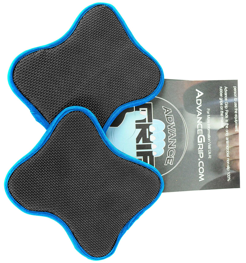 Original Lifting Grips The Alternative to Gym Workout Gloves Comfortable & Light Weight Grip Pad for Men & Women That Want to Eliminate Sweaty Hands Gym Gloves (Single Pair) Neoprene Grips Blue - BeesActive Australia