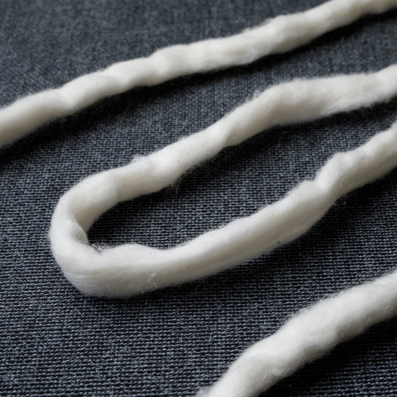 Japanese Organic Cotton Sliver 13 Feets 100% Organic Unbleached [Made in Japan] (1 Pack) 1 Pack - BeesActive Australia