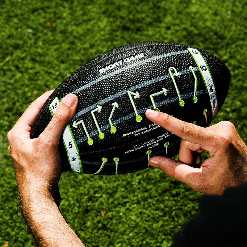 Franklin Sports Playbook Junior Size Football with Route Diagrams, Perfect for Kids - BeesActive Australia