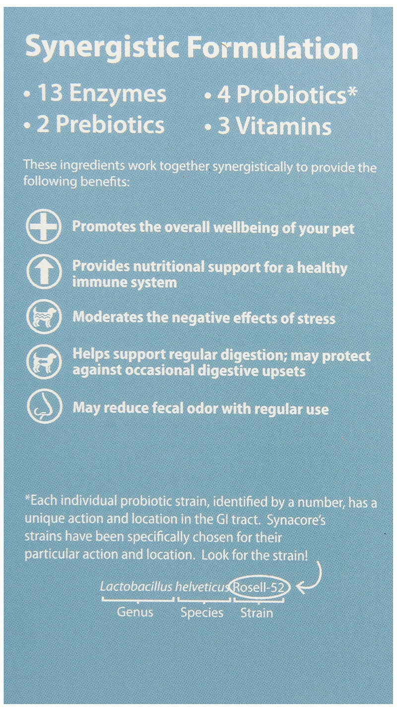 VAN BEEK Synacore Digestive Support for Dogs, 30-Pack - BeesActive Australia