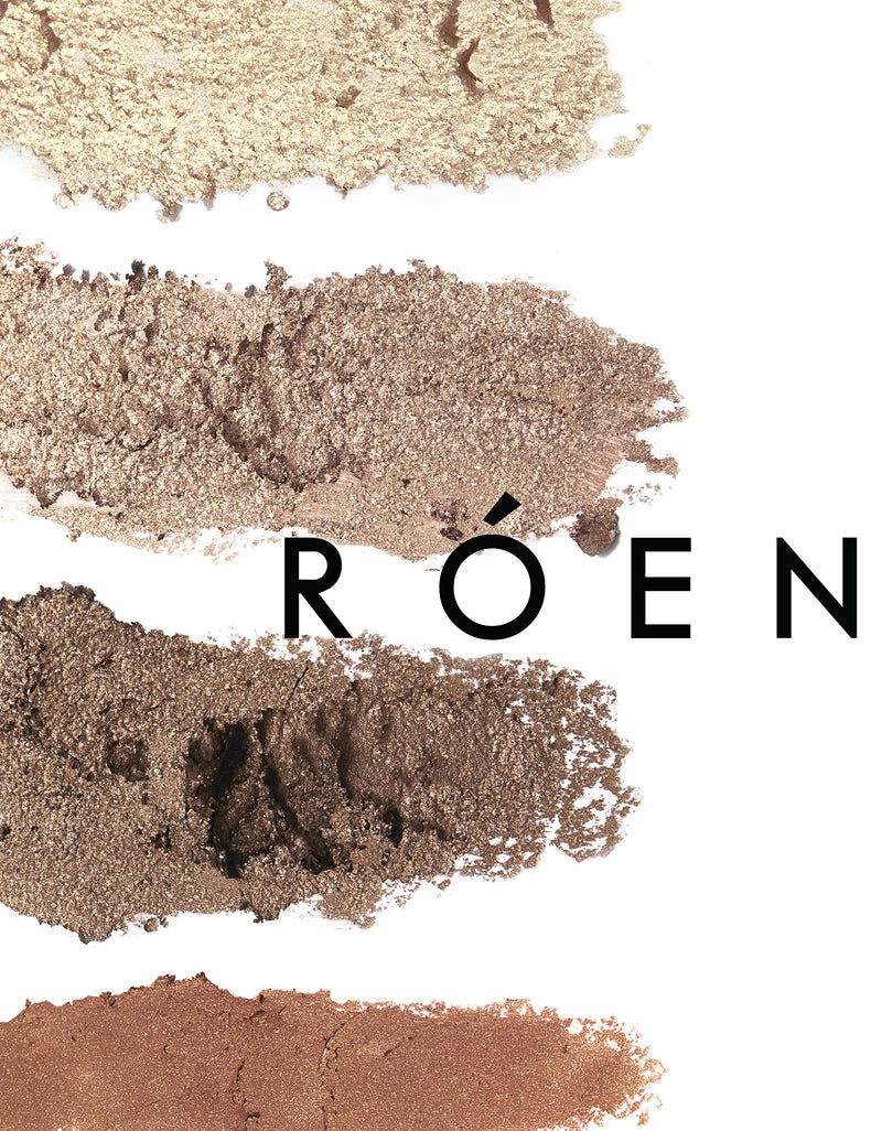 ROEN - Natural 75 Degrees Warm Eye Shadow Palette | Vegan, Cruelty-Free, Clean Makeup - BeesActive Australia