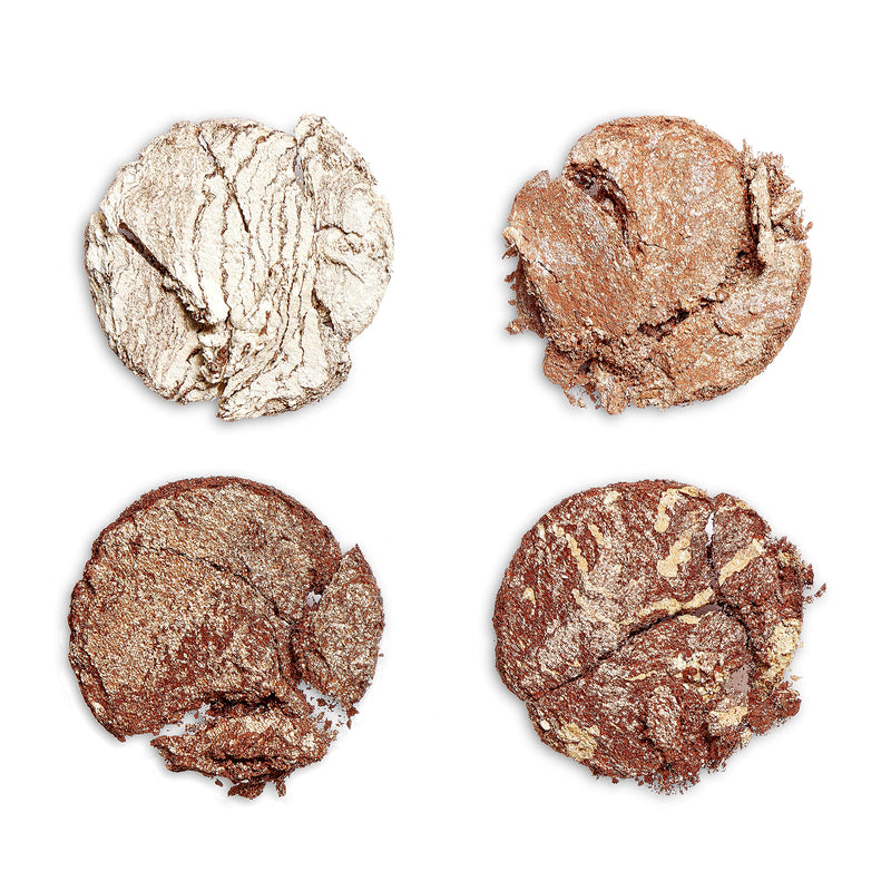 Makeup Revolution Bronzer Cheek Kit, Don't Hold Back, Face Makeup Bronzer Powder for Luminous Sunkissed Glow, Highlighter Makeup Bronzing Powder - BeesActive Australia