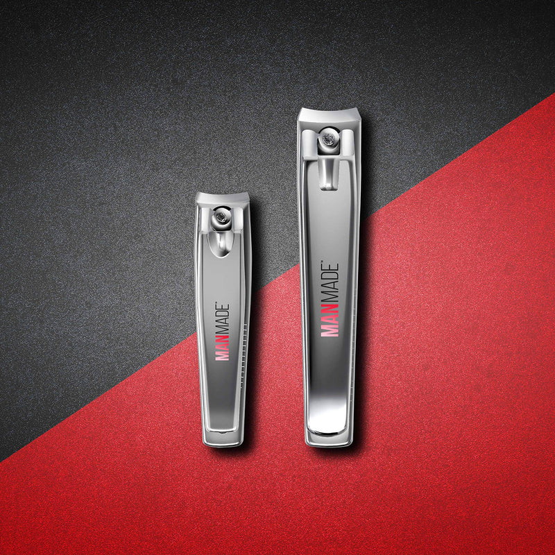 Man Made: Nail Clipper Duo, DOPP Kit Essential, Become a Better Man (Red) Red - BeesActive Australia