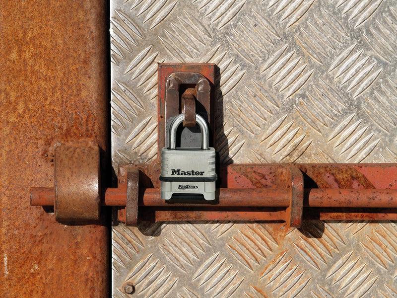 Master Lock 1174D Padlock, 1.5" x 2.2" x 3", Stainless Steel - BeesActive Australia