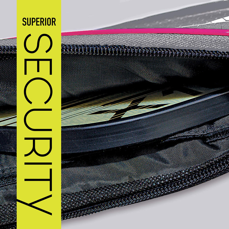 Franklin Pickleball-x Single Paddle Carry Bag - Official Bag of The US Open Gray/Pink - BeesActive Australia