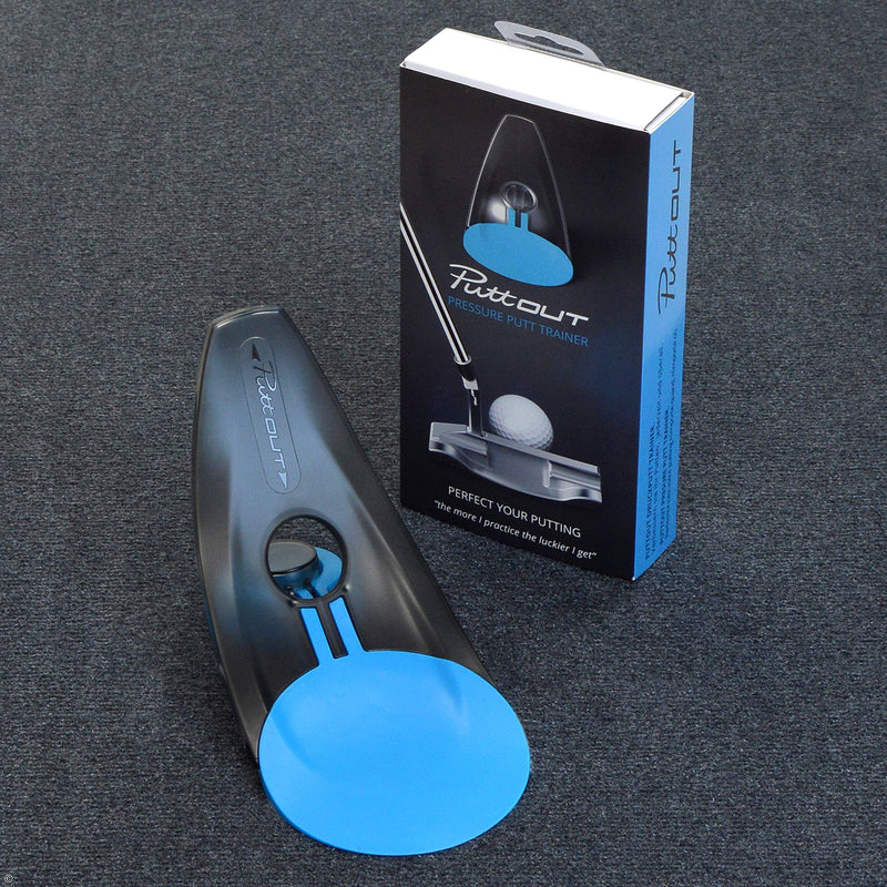 PuttOut Pressure Putt Trainer - Perfect Your Golf Putting Blue - BeesActive Australia