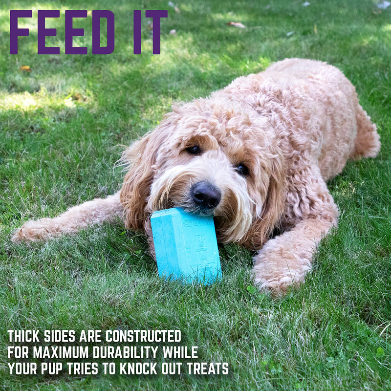 Chew King Premium Treat Dog Toy, Medium, Large, XL, Extremely Durable Natural Rubber Fillable Toy Collection, Frozen Feeding 1 - BeesActive Australia