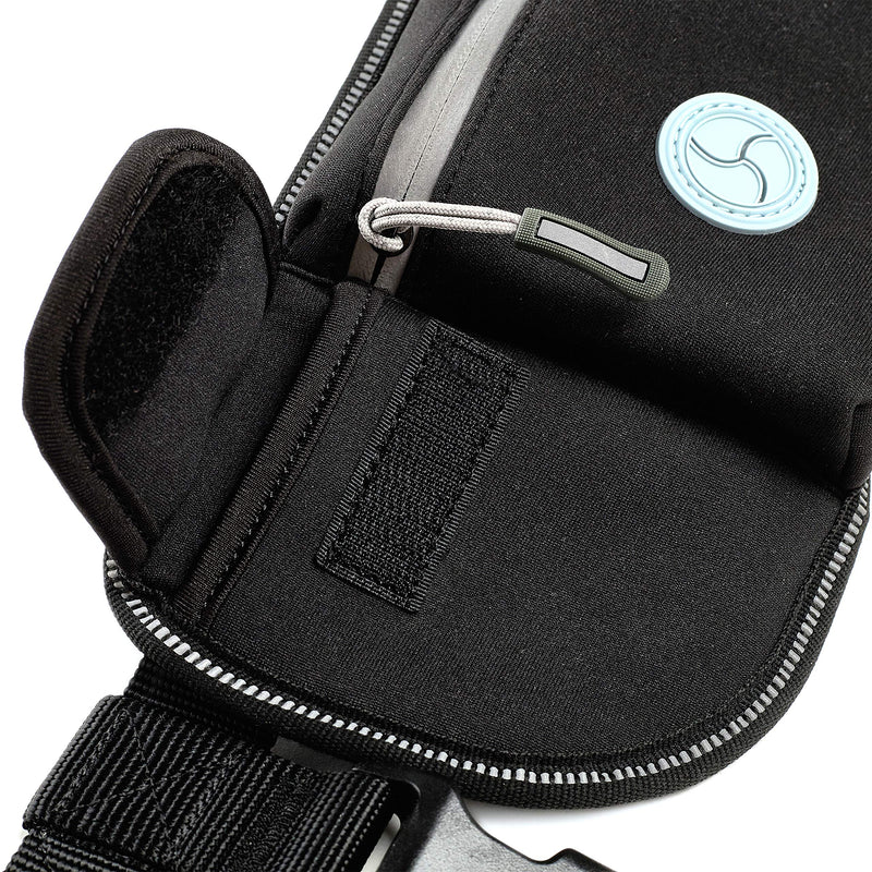 Hands Free Dog Leash for Running Walking Jogging with Adjustable Waist Belt Bag Phone Pocket and Treat Pouch Durable Bungee Lead for Medium & Large Dogs - BeesActive Australia