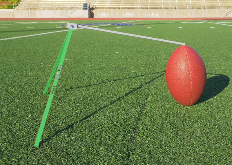 [AUSTRALIA] - Kickoff! Football Holder --- Football Place Holder Kicking Tee -- Use with Foot ball Field Goal Post or Football Kicking Net (Green and Silver) 