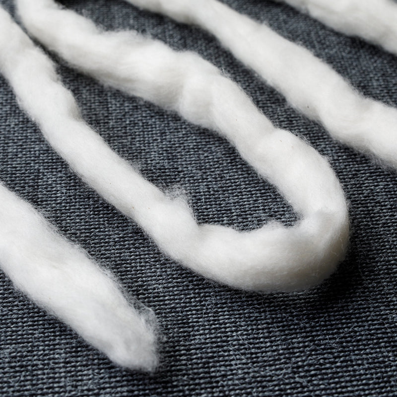 Japanese Organic Cotton Sliver 13 Feets 100% Organic Unbleached [Made in Japan] (1 Pack) 1 Pack - BeesActive Australia