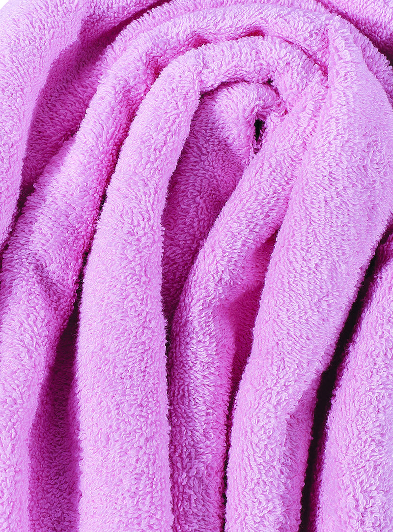 Baby Hooded Bath Towel For kids and New Babies Soft Thick Abosrbent Towel With Hood For New Born Essentials, Pink - 75 x 78 cm 75x78 cm (Pack of 1) - BeesActive Australia