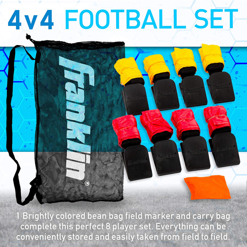 [AUSTRALIA] - Franklin Sports Youth 8 Player Flag Football Kit 
