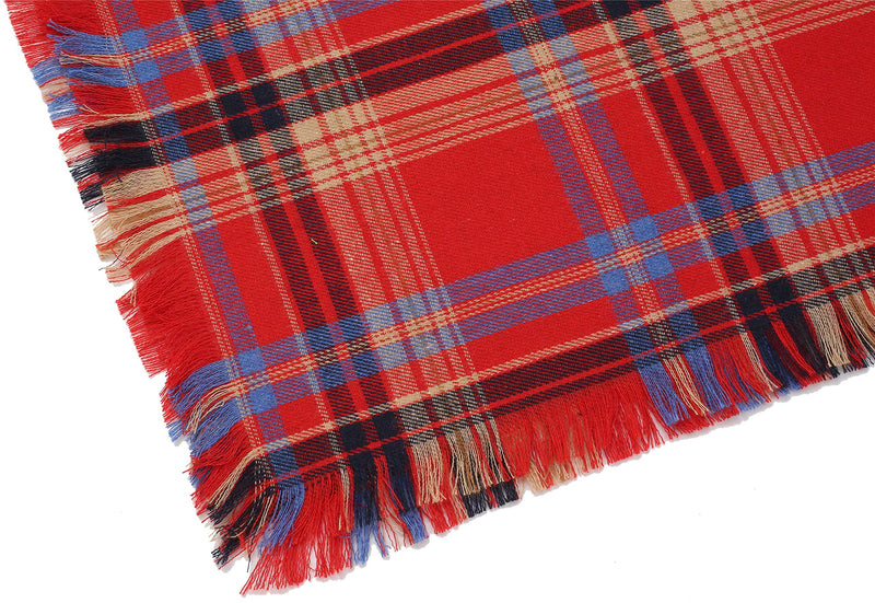 Dog Christmas Bandana - 2 Pack Plaid Bandanas for Small Medium Large Dogs - BeesActive Australia