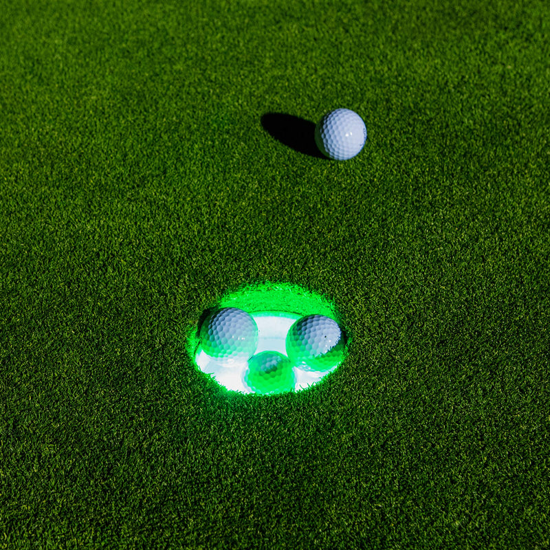 GoSports Light Up Golf Hole Lights 3 Pack - Great for Low Light Golf Play, Putting Practice, Chipping Practice and More, Multi color - BeesActive Australia