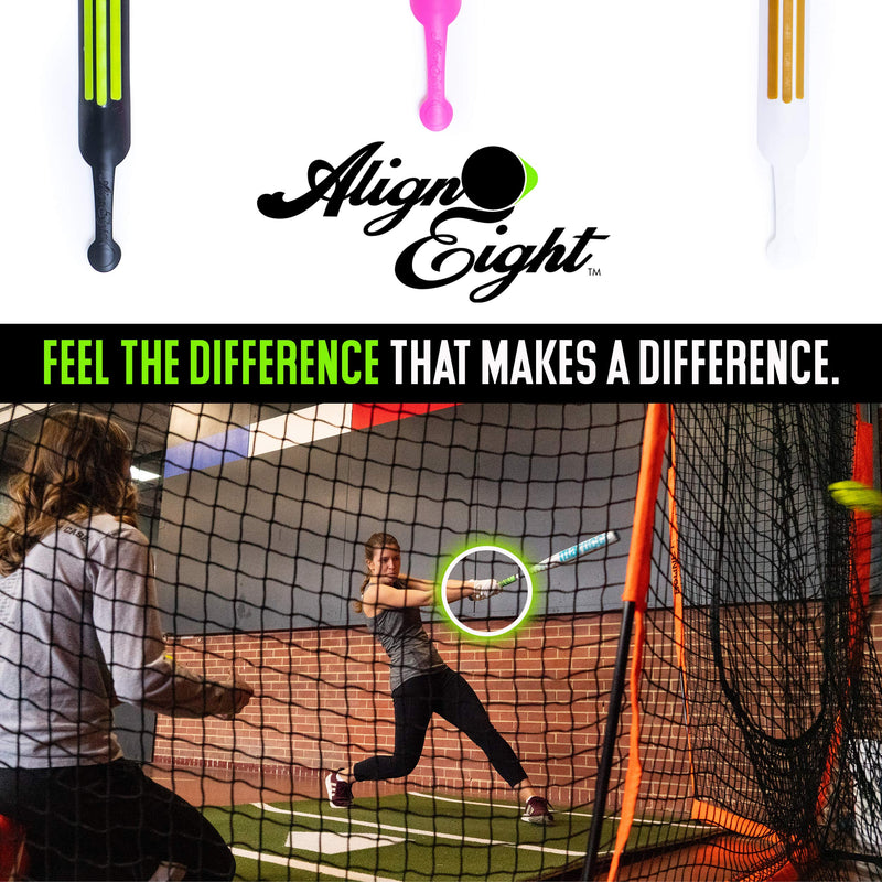 [AUSTRALIA] - Firsty Align Eight - The Next Generation in Custom Bat Grip Performance - Baseball, Softball, Fastpitch, Slowpitch - Powered by USSSA - Training & in-Game Play - High School & NCAA Approved TheDrip 