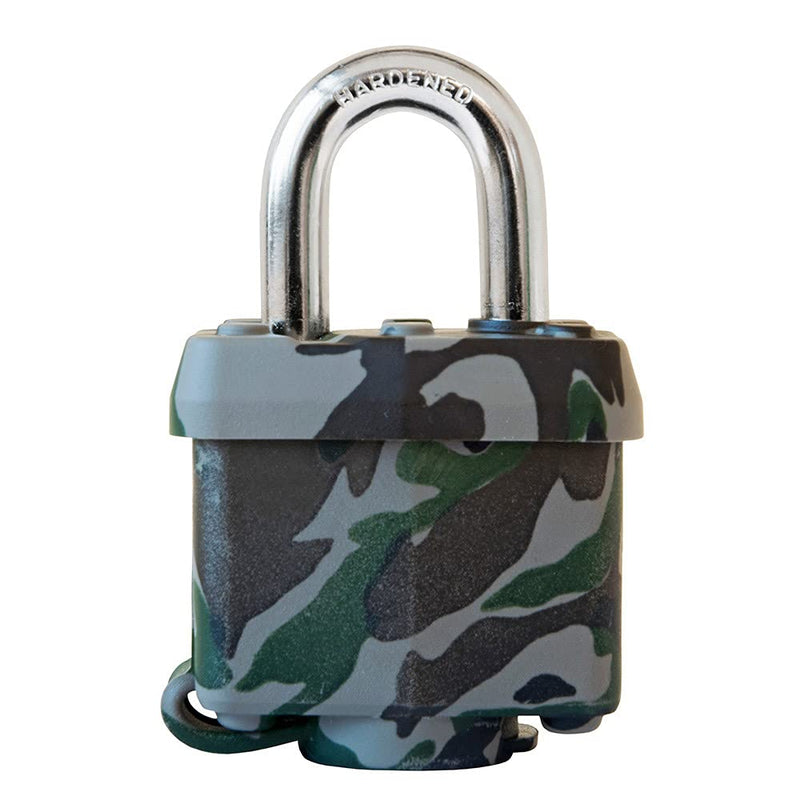 Master Lock 317DSPT Laminated Steel Pin Tumbler Padlock, Camouflage - BeesActive Australia