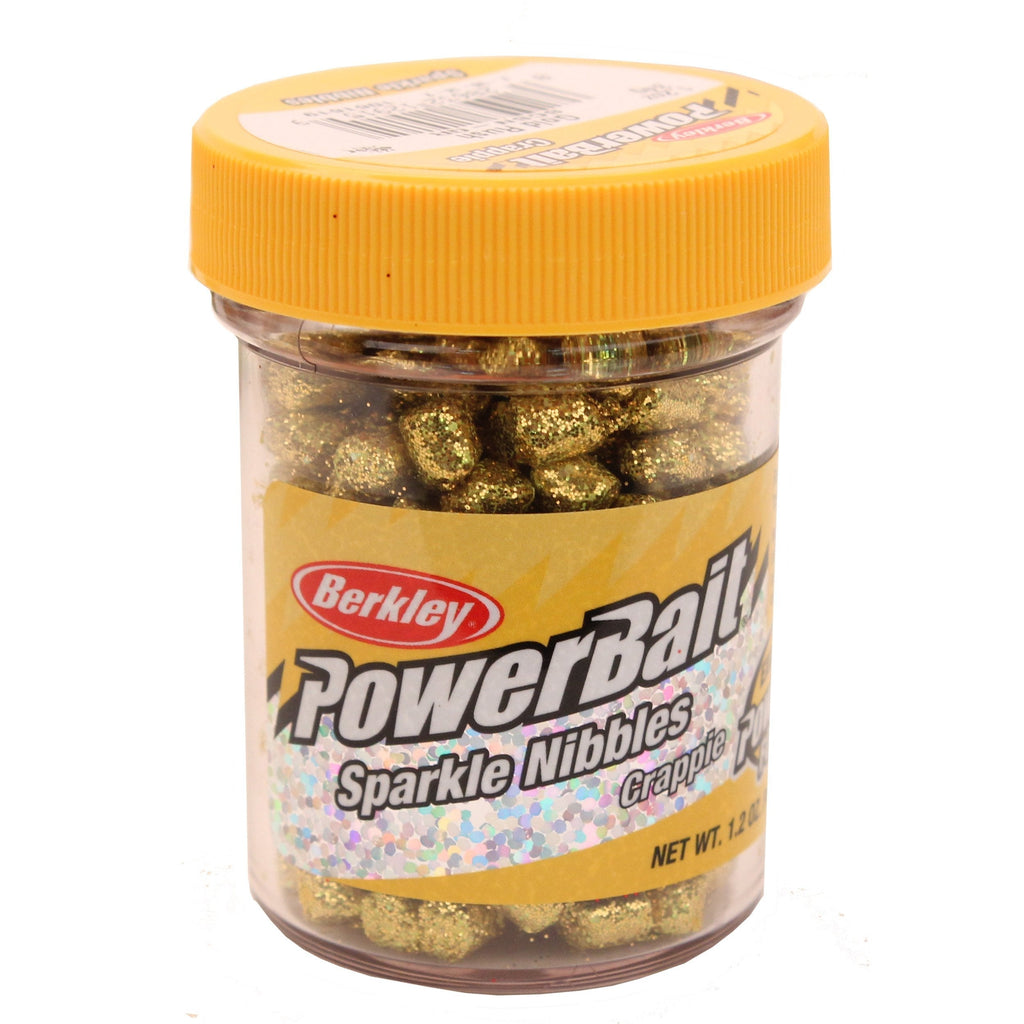 [AUSTRALIA] - Berkley Powerbait Sparkle Crappie Nibbles Gold Rush 1.2-Ounce 