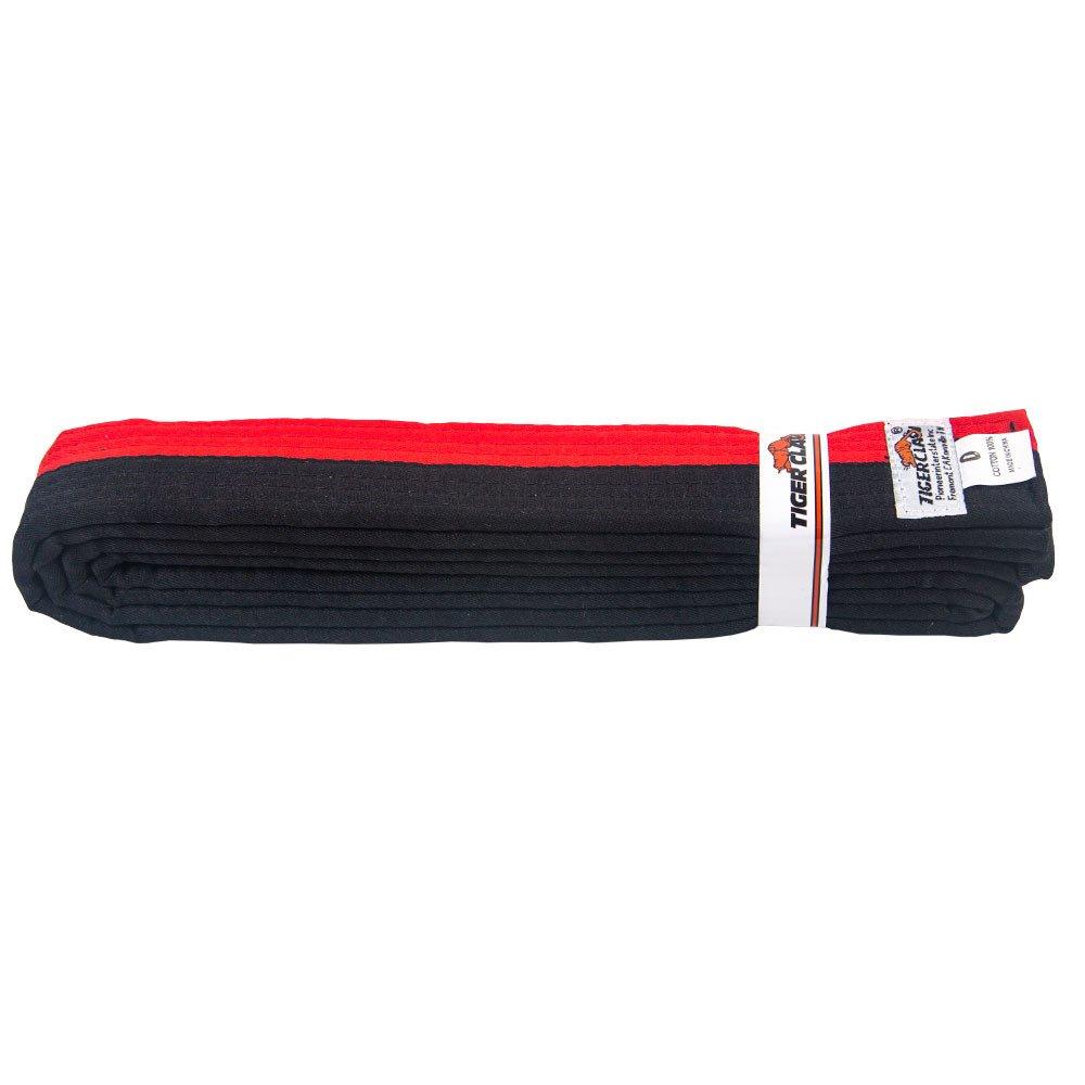 [AUSTRALIA] - Tiger Claw Uniform Belt - Red/Black Poom Do Bok 3 