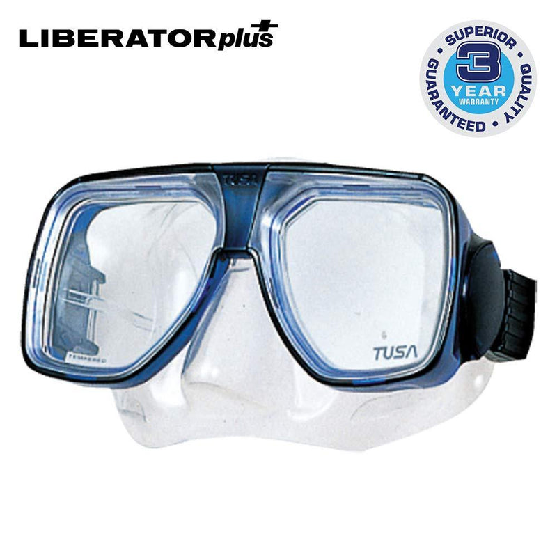 [AUSTRALIA] - TUSA TM-5700 Liberator Plus Scuba Diving Mask TUSA TM-5700 Liberator Plus Scuba Diving Mask, Cobalt Blue 