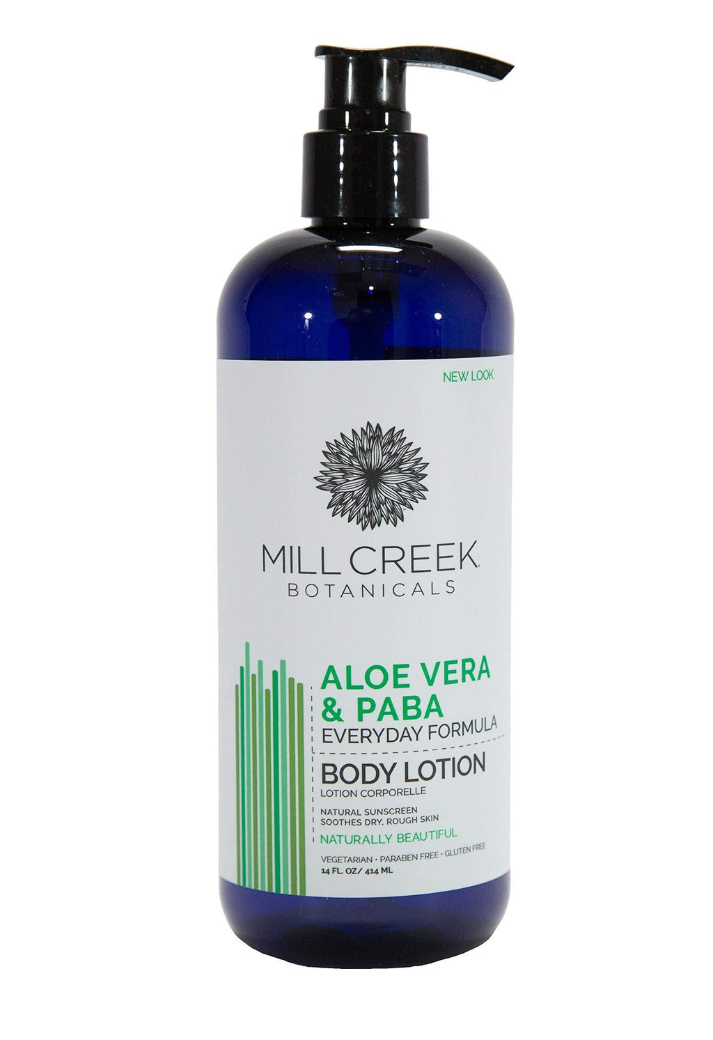 Mill Creek Aloe Vera and PABA Lotion 14 oz. (Natural & Organic) 16 Ounce - BeesActive Australia