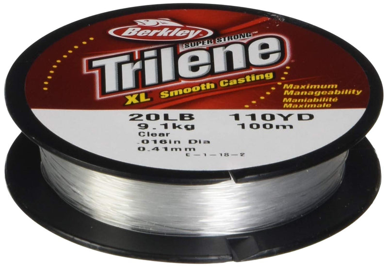 [AUSTRALIA] - Berkley Trilene XL Monofilament Fishing Line Clear 4lb - 110yd 