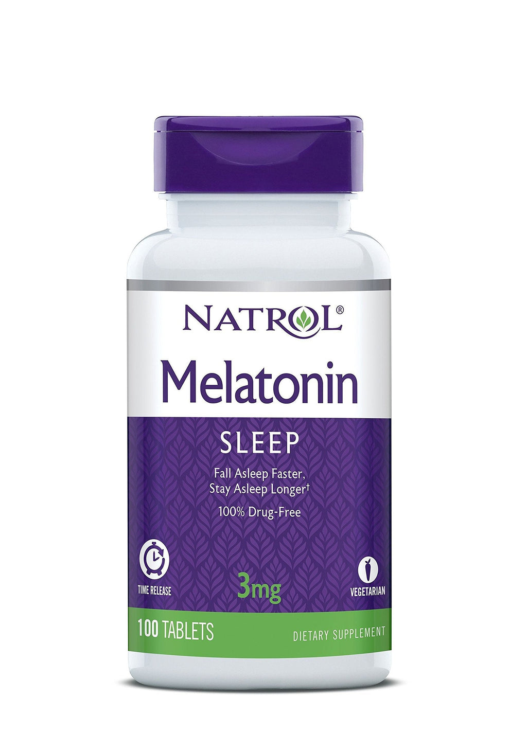 Natrol Melatonin Time Release Tablets, 3mg, 100 Count 100 Count (Pack of 1) - BeesActive Australia