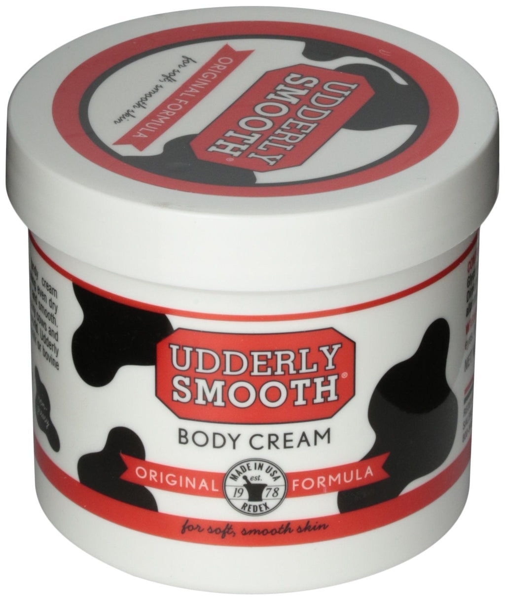 Udderly Smooth Udder Cream, Skin Moisturizer, 12 Ounce Jar - BeesActive Australia