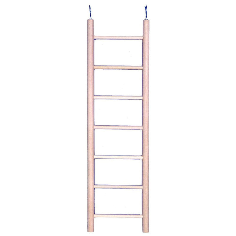 Penn-Plax 7-Step Wooden Bird Ladder | Provide Exercise and entertainmet for Your Bird | Looks Great | Durable and Safe - BeesActive Australia