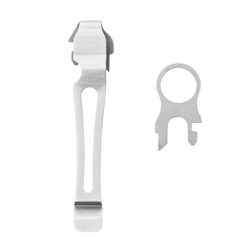 Leatherman 934850 Quick-Release Pocket Clip and Lanyard Ring One size Stainless Steel - BeesActive Australia