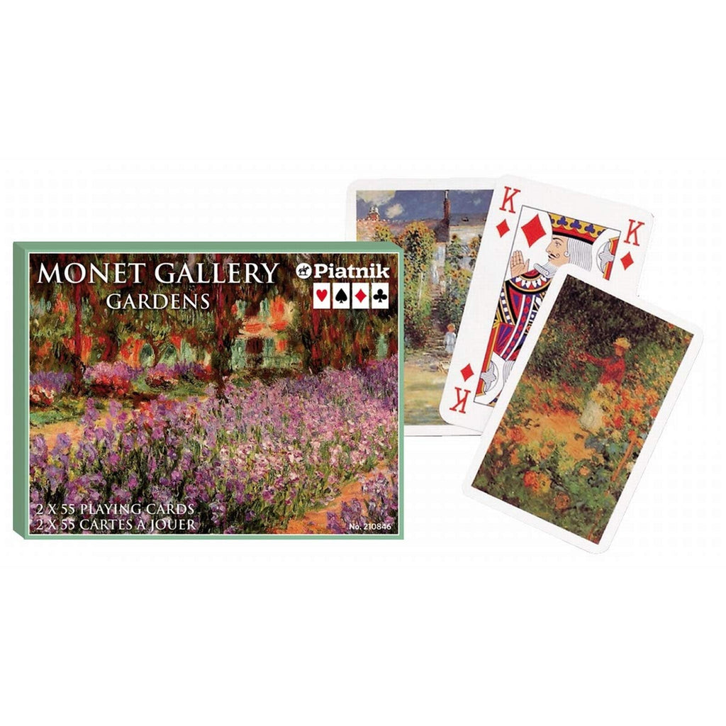Piatnik Monet Gardens Playing Cards - BeesActive Australia