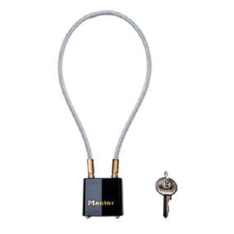 Masterlock Cable Lock Keyed Diff 1 Pack - BeesActive Australia