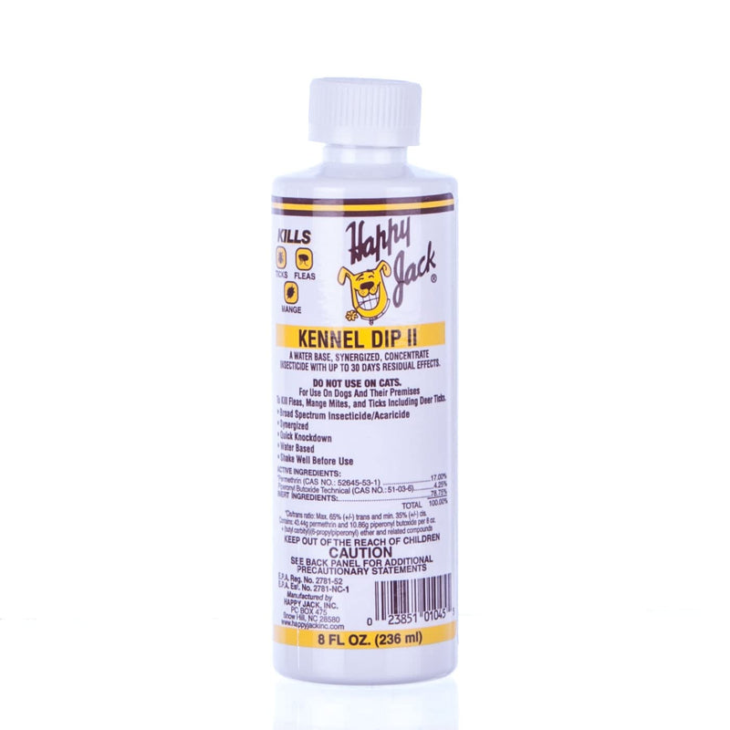 Happy Jack 1045 Kennel Dip II 8oz - BeesActive Australia