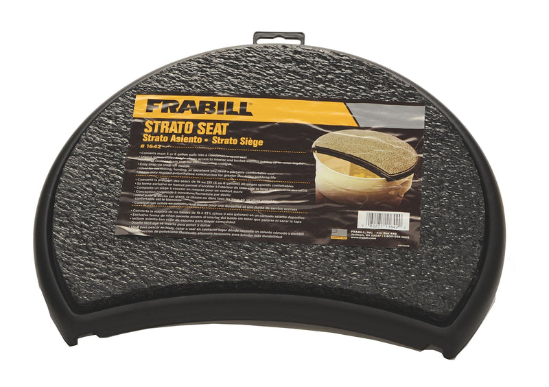 [AUSTRALIA] - Frabill Strato Seat | Comfortable Snap on Lid with Foam Padding for Storage Bucket Seat Option 
