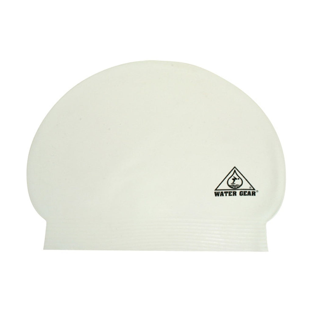 [AUSTRALIA] - Water Gear Latex Swim Cap White 