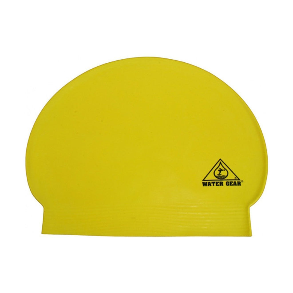 [AUSTRALIA] - Water Gear Latex Swim Cap - Yellow 