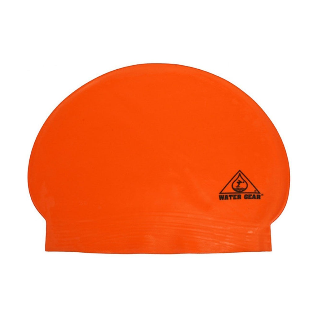 [AUSTRALIA] - Water Gear Latex Swim Cap Orange 