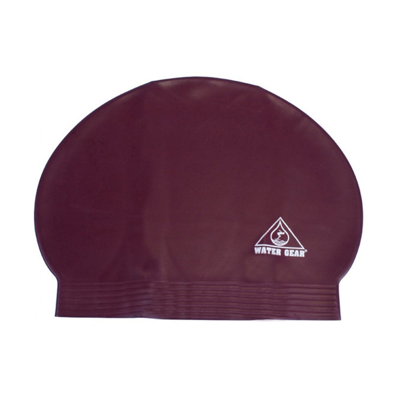 [AUSTRALIA] - Water Gear Latex Swim Cap - Maroon 