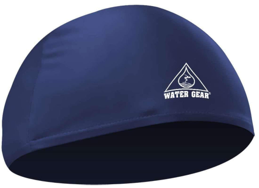 [AUSTRALIA] - Water Gear Lycra Bathing Cap - Navy 