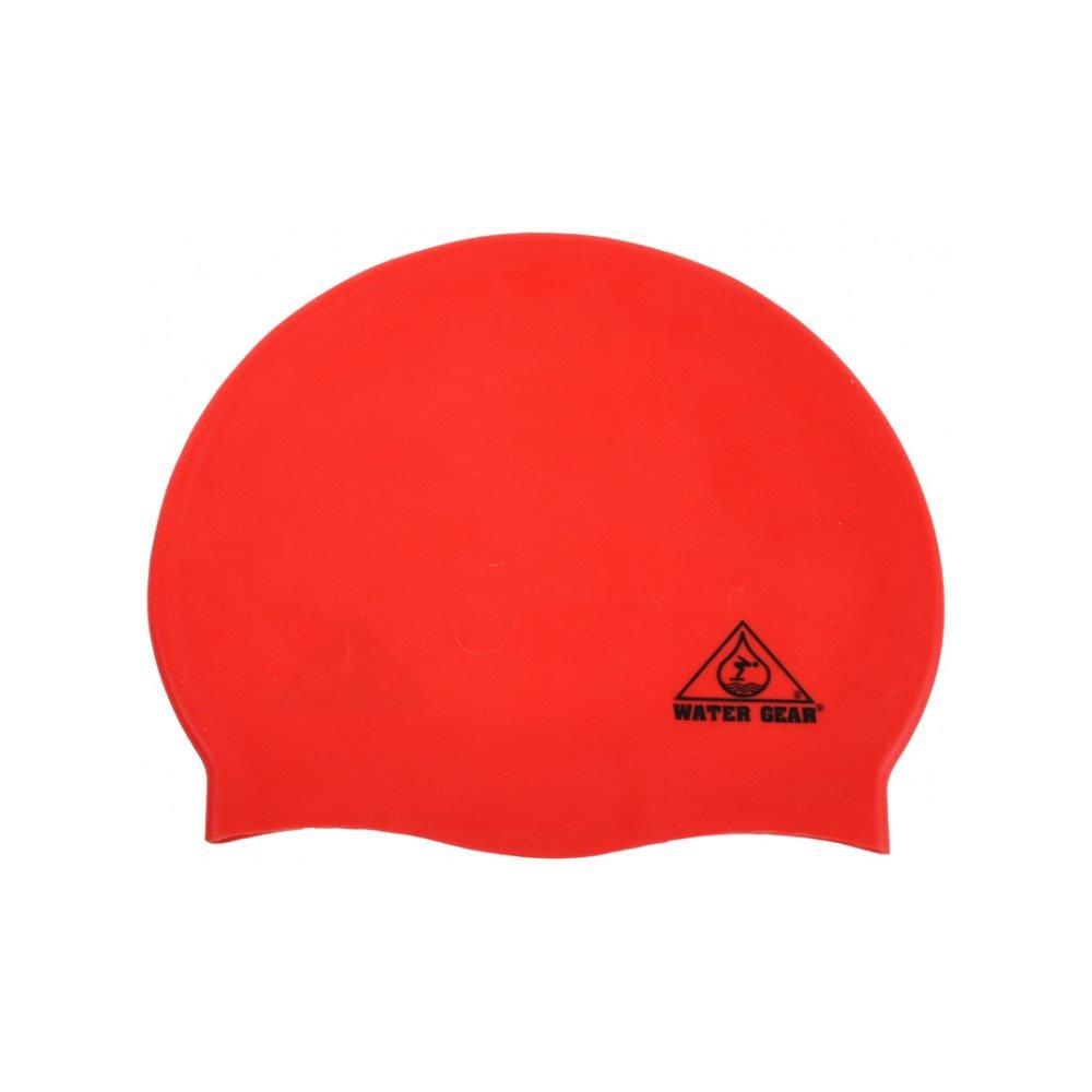 [AUSTRALIA] - Water Gear Silicone Cap Red One Size 