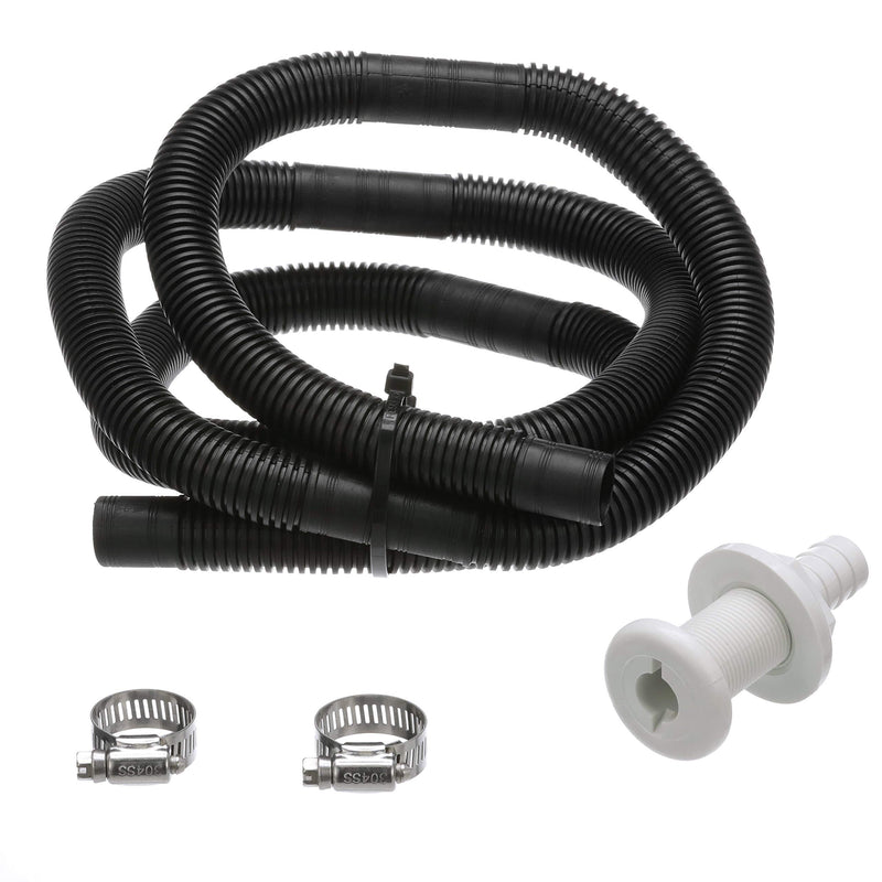 [AUSTRALIA] - Seachoice 19441 Bilge Pump Installation Kit for 3/4 Inch Outlets – Includes 6 Foot Hose, 2 Hose Clamps, and Thru-Hull Fitting 