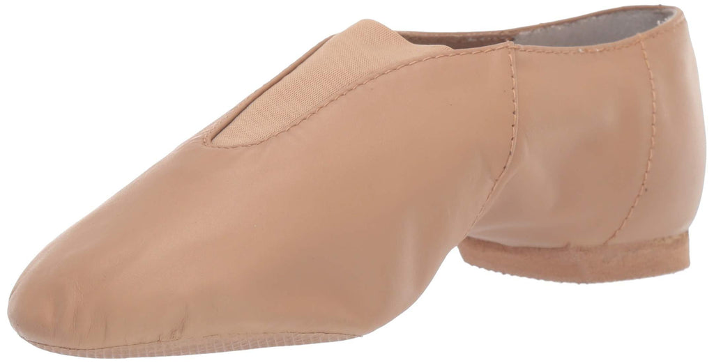 [AUSTRALIA] - Bloch Dance Women's Super Jazz Leather and Elastic Slip On Jazz Shoe 7.5 Tan 