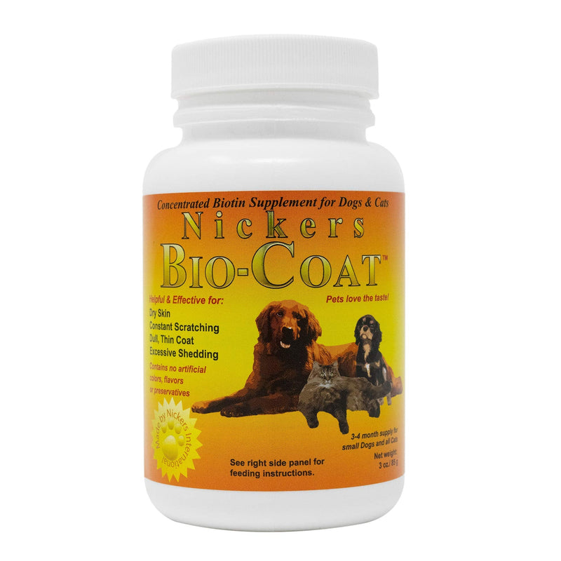 Nickers Bio Coat Concentrated Biotin Supplement - 3 oz - BeesActive Australia