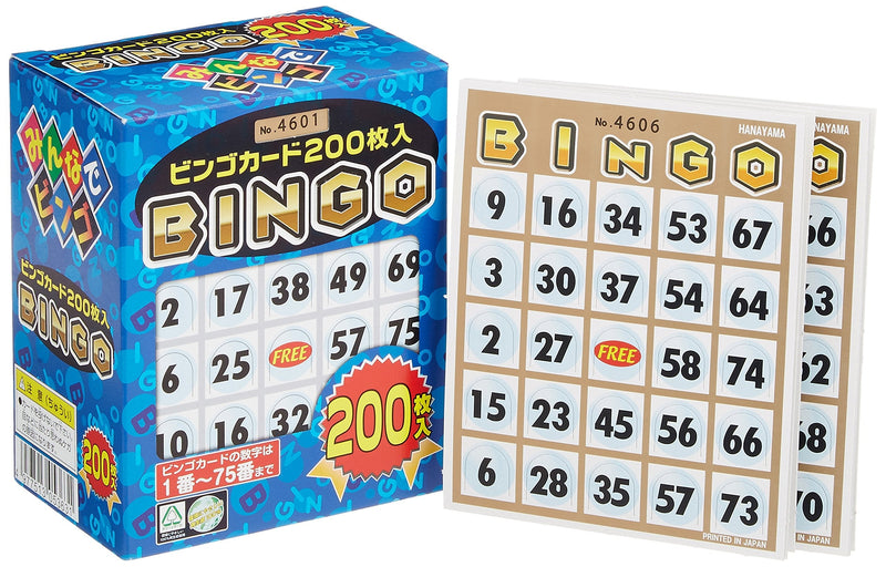 Bingo card 200 (japan import) - BeesActive Australia