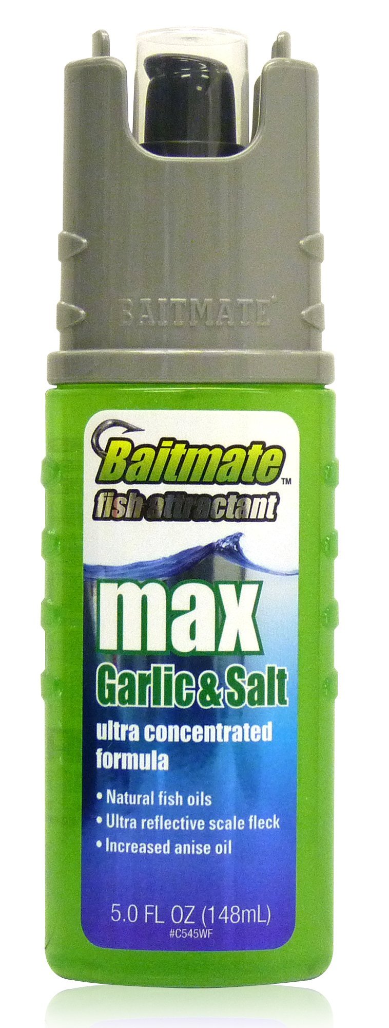 [AUSTRALIA] - Baitmate Max Scent Fish Attractant, for Lures and Baits - 5 fl oz. Garlic & Salt 