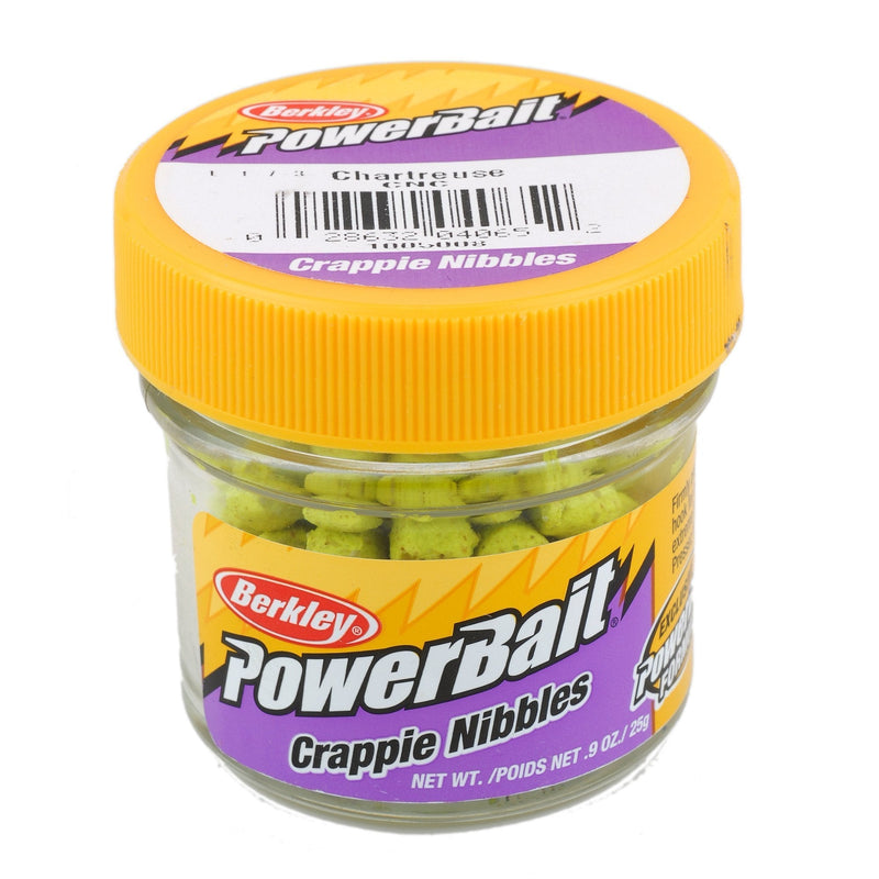 [AUSTRALIA] - Berkley Powerbait Crappie Nibbles Chartreuse 