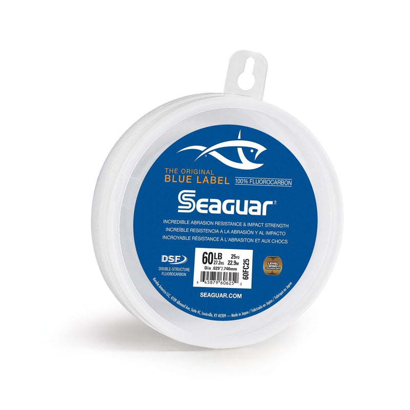 [AUSTRALIA] - Seaguar Blue Label Fluorocarbon Leader Line Clear One Size 