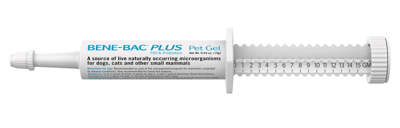 PetAg Bene-Bac® Plus Pet Gel, FOS Prebiotic and Probiotic 15 gm. - BeesActive Australia